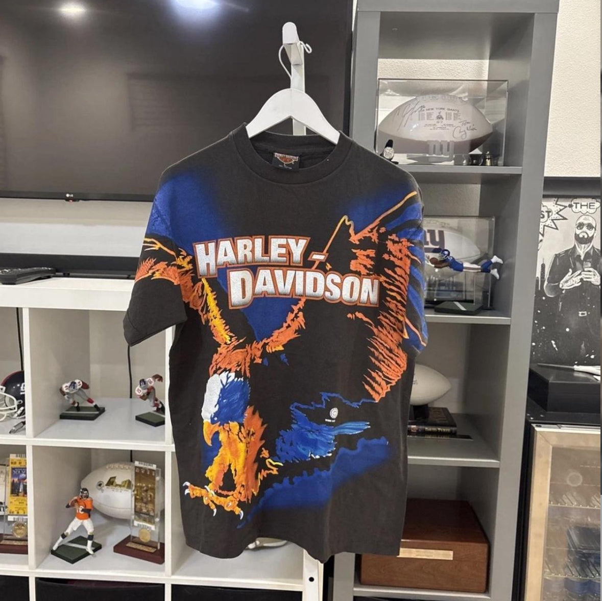 VTG Harley Eagle Biker AOP Tee