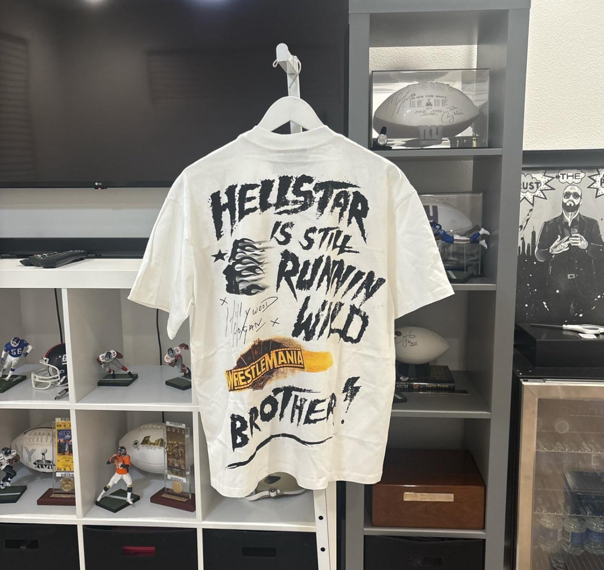 Y2K Modern Hellstar Hulk Hogan Graphic Tee Shirt