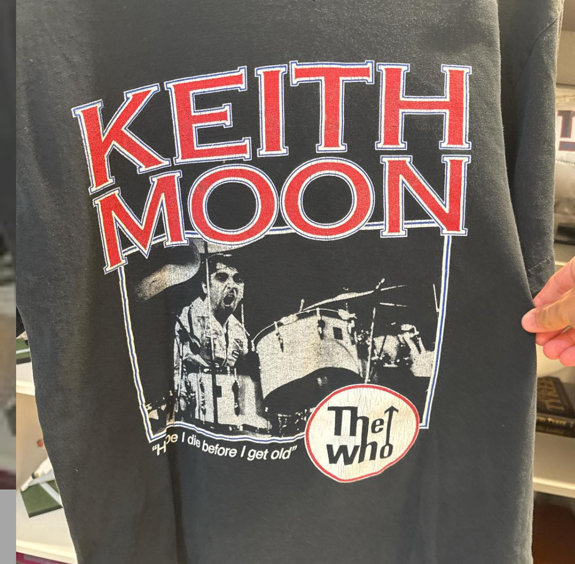 VTG Y2K The Who Keith Moon Band Tee