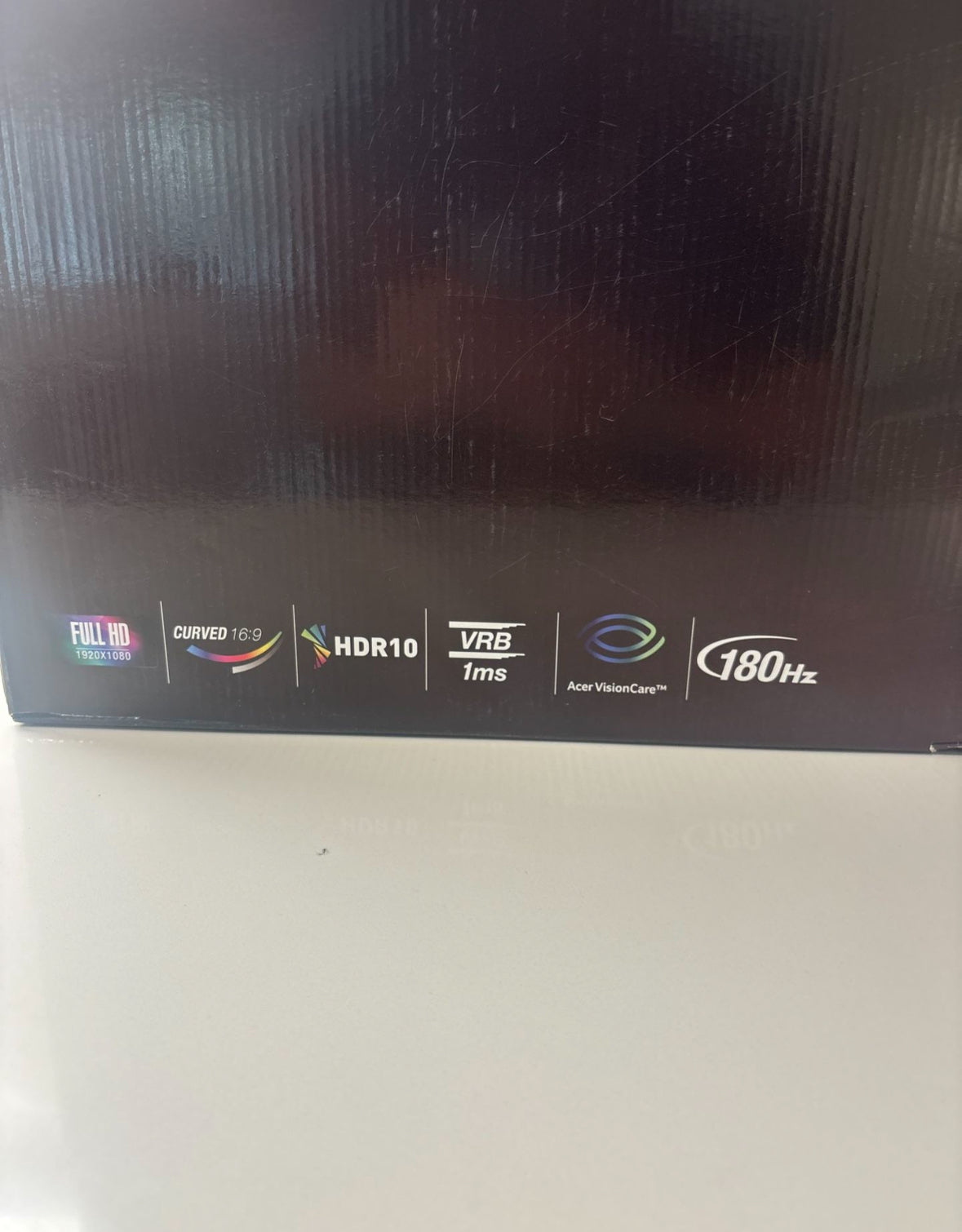 Acer Nitro ED270R 27" Curved FHD Monitor 180Hz 1ms AMD FreeSync Premium