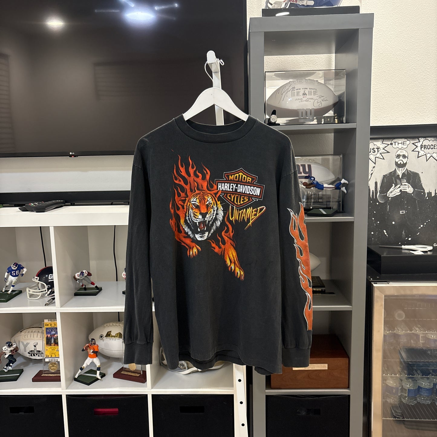 VTG Boot Harley Davidson Untamed Tiger LS Tee