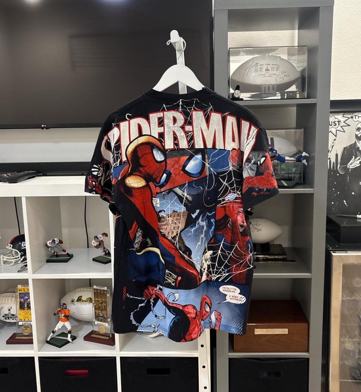 VTG Spiderman Comics AOP Tee